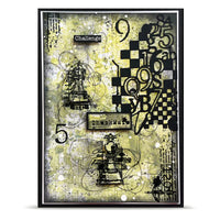 #22 Checkered Figures Die-Cutting Set