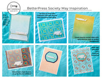Mosaic Press Plates/ Mosaic Path Layered Stencil - BetterPress Society May 2025