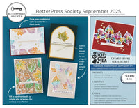 Autumn Cheer Press Plate & Die Set - BetterPress Society September 2025