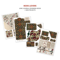 Book Lovers Junk Journal & Ephemera Book A4 32/Pkg