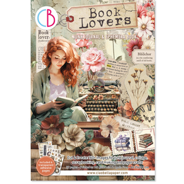 Book Lovers Junk Journal & Ephemera Book A4 32/Pkg