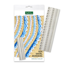 Sea Swirl Borders Silicone Mould