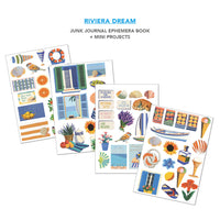 Riviera Dream Junk Journal & Ephemera Book A4 32/Pkg
