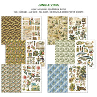 Jungle Vibes Junk Journal & Ephemera Book A4 32/Pkg