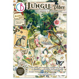 Jungle Vibes Junk Journal & Ephemera Book A4 32/Pkg