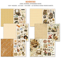 Seventies Junk Journal & Ephemera Book A4 32/Pkg