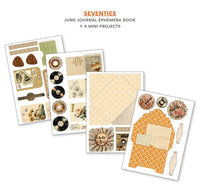 Seventies Junk Journal & Ephemera Book A4 32/Pkg