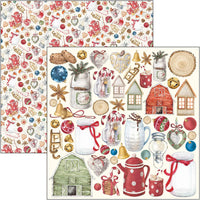 Christmas Vibes Pad 8"x8" 12/Pkg