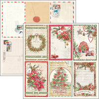 Christmas Vibes Pad 8"x8" 12/Pkg