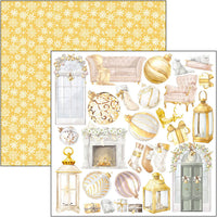 Sparkling Christmas Pad 8"x8" 12/Pkg