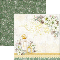 Sparkling Christmas Pad 8"x8" 12/Pkg
