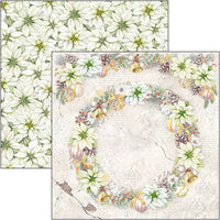 Sparkling Christmas Pad 8"x8" 12/Pkg
