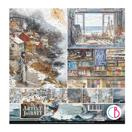 An Artist Journey Paper Pad 8"x8" 12/Pkg