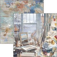An Artist Journey Paper Pad 8"x8" 12/Pkg