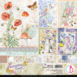 Enchanted Land Paper Pad 12"x12" 12/Pkg