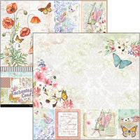 Enchanted Land Paper Pad 12"x12" 12/Pkg