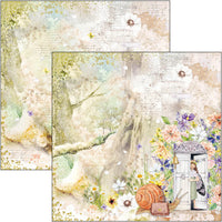 Enchanted Land Paper Pad 12"x12" 12/Pkg