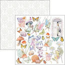 Enchanted Land Paper Pad 12"x12" 12/Pkg