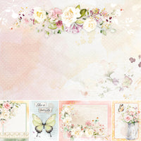 Blooming Paper Pack 12"x12" 12/Pkg