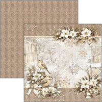Winter Season Paper Pad 12"x12" 12/Pkg