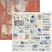 An Artist Journey Paper Pad 12"x12" 12/Pkg
