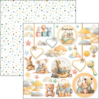 Lunibloom Paper Pad 12"x12" 12/Pkg