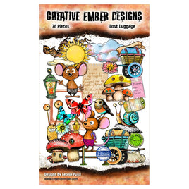 Lost Luggage - Creative Ember Designs Ephemera