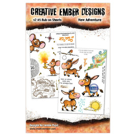 New Adventure - Creative Ember Designs Rub-Ons