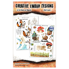 Not Lost - Creative Ember Designs Rub-Ons