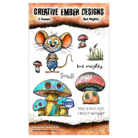 But Mighty A6 Stamp Set - Creative Ember Designs