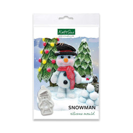 Snowman Silicone Mould