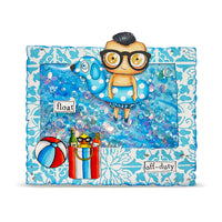 #1451 Floatie Abs - A7 Stamp Set