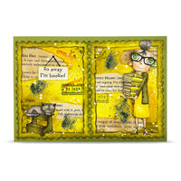 #1433 Dee Is Booked - A7 Stamp Set