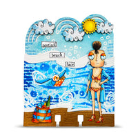 #1439 Salty Dee - A7 Stamp Set