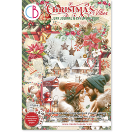 Christmas Vibes Junk Journal & Ephemera Book A4 32/Pkg