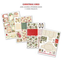 Christmas Vibes Junk Journal & Ephemera Book A4 32/Pkg