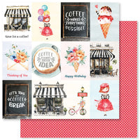 Coffee In Paris 12x12 Paper Collection