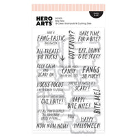 Hero Arts Bite Nite Stamp & Cut Set