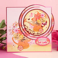 Deluxe Craft Pad - Butterfly Blush