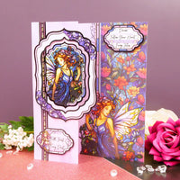 Deluxe Craft Pad - Stained Glass Mystical Worlds