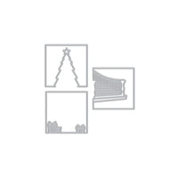 Hero Arts Looking Glass Cozy Christmas Dies - sale