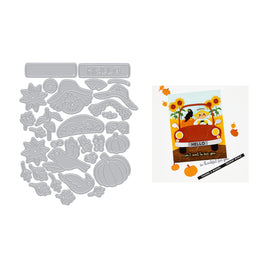 Beep Beep Leaf Peeper Die Set