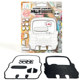 #100 Nomad Wheels Die-Cutting Set