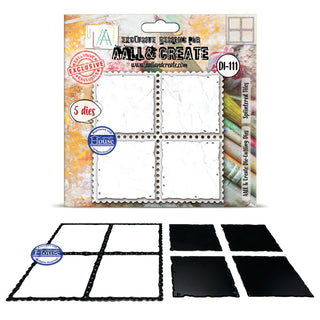 #111 Splintered Tiles Die-Cutting Set