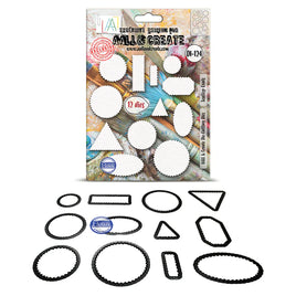 #124 Scallop Ovals Die-Cutting Set