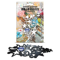 #24 Moon Stars Die-Cutting Set