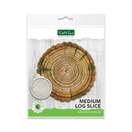 Medium Log Slice Silicone Mould