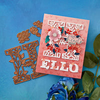 Blooming Hello - Small Die of the Month - sale