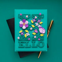 Blooming Hello - Small Die of the Month - sale