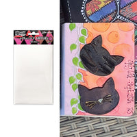 Dylusions Adhesive Canvas - 6 x 3.5 BLANK, 8pk